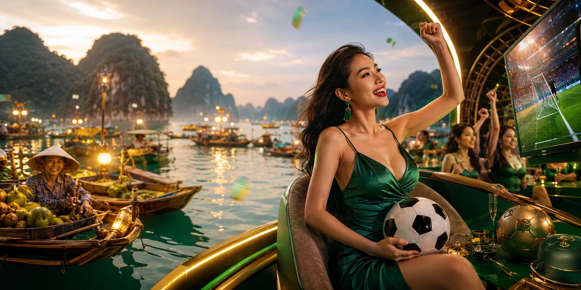 Lễ hội cá cược sôi động tại vịnh Hạ Long với bầu không khí vui tươi